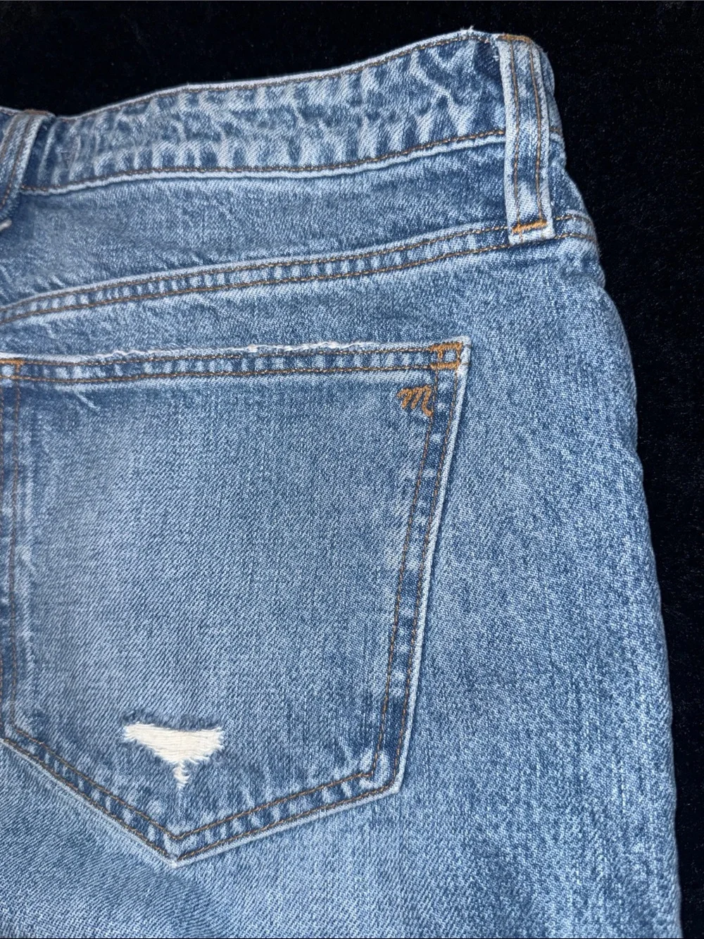 Madewell Relaxed Mid-Length Denim Shorts – Size 29